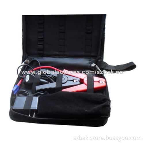 Factory sale powerful car battery jump starter 12V 12000mAh capacity with portable design
